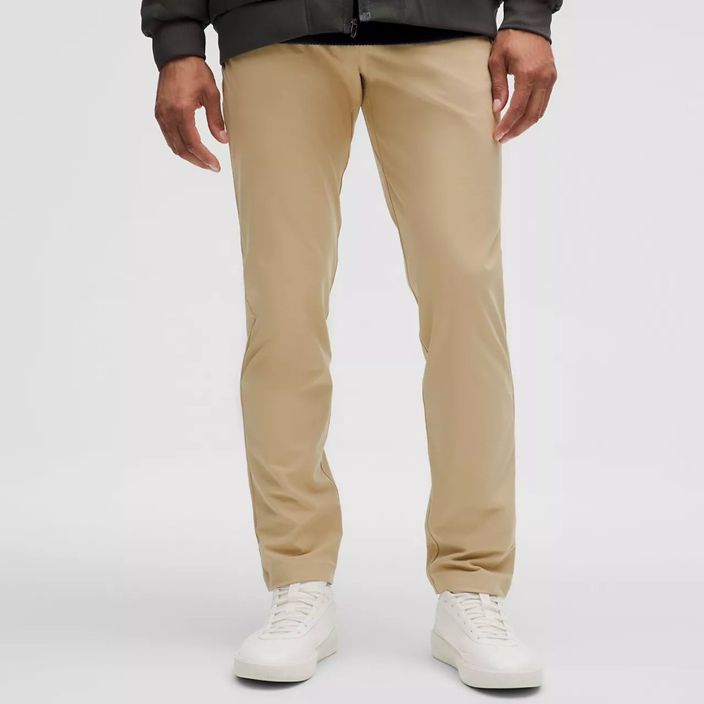 Men’s Lululemon Classic Fit ABC Pants in Khaki Size 34
